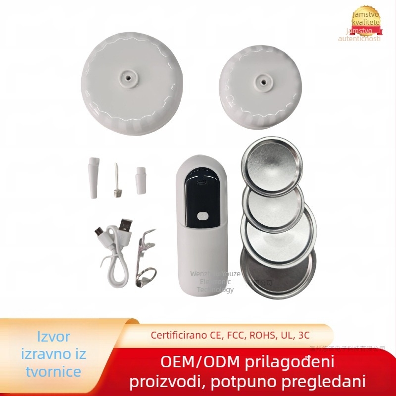 Bežično vakuumsko zatvarač s nožem za rezanje, automatski, kapacitet pakiranja 500 ml, 90W, litijska baterija, model SDW-01