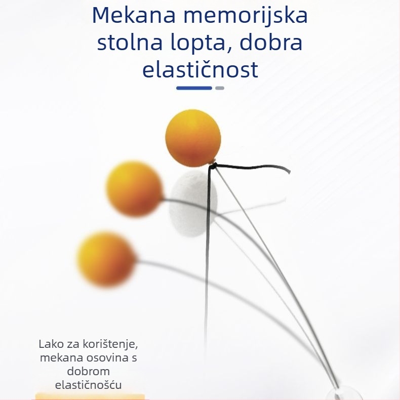 Vibrator za stolni tenis s daljinskim upravljanjem – visokofrekvencijsko udaranje, ručni i potpuno automatski električni rad, ping-pong loptica visoke elastičnosti