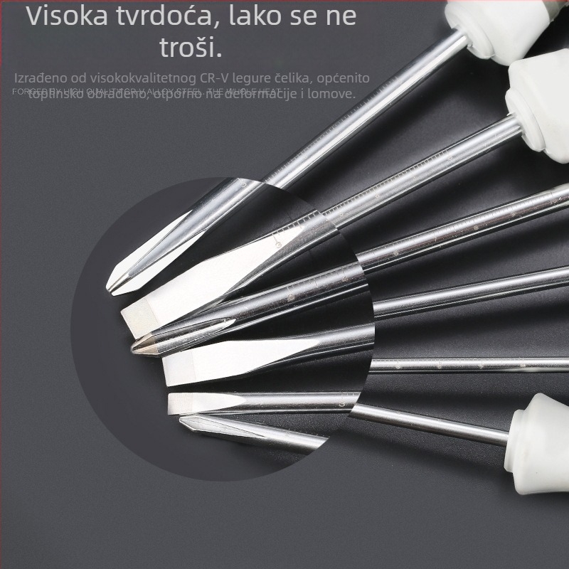 Set odvijača – Phillips i ravni, magnetski, od karbonskog čelika