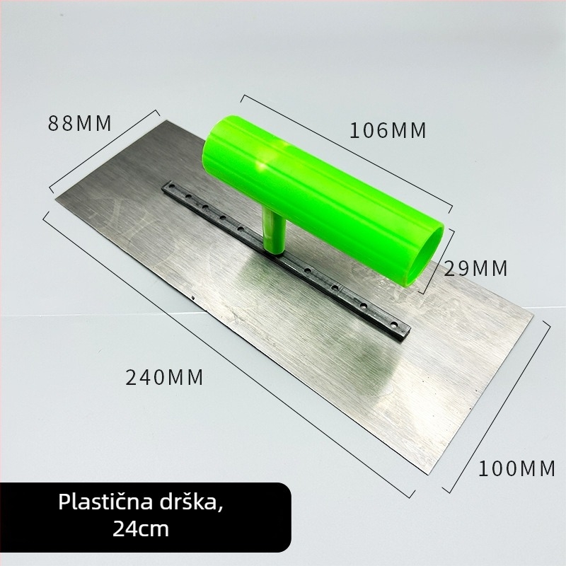 Špatula za žbukanje – višenamjenski alat za cementnu žbuku, kit i diatomitnu maltu (Marka: Ne; Primjena: Žbukanje; Debljina: 1)