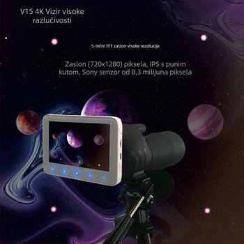 Okular za teleskope, 4K HD IPS, univerzalni za monocularne i binokularne, za astronomiju