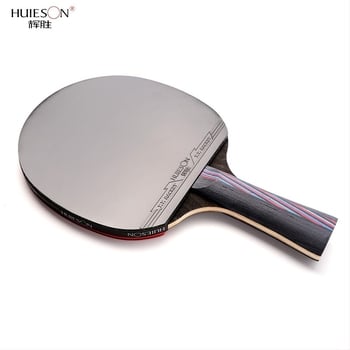 Raketa za stolni tenis Huisheng HuIESON — horizontalni udar, guma s obrnutim ljepilom, tiskano logo, privatna etiketa licencirana