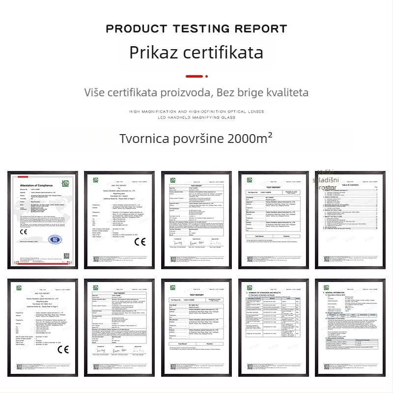 Binokular Beile Vision 10X42LMC, model 10X42LMC, za civilnu vanjsku upotrebu