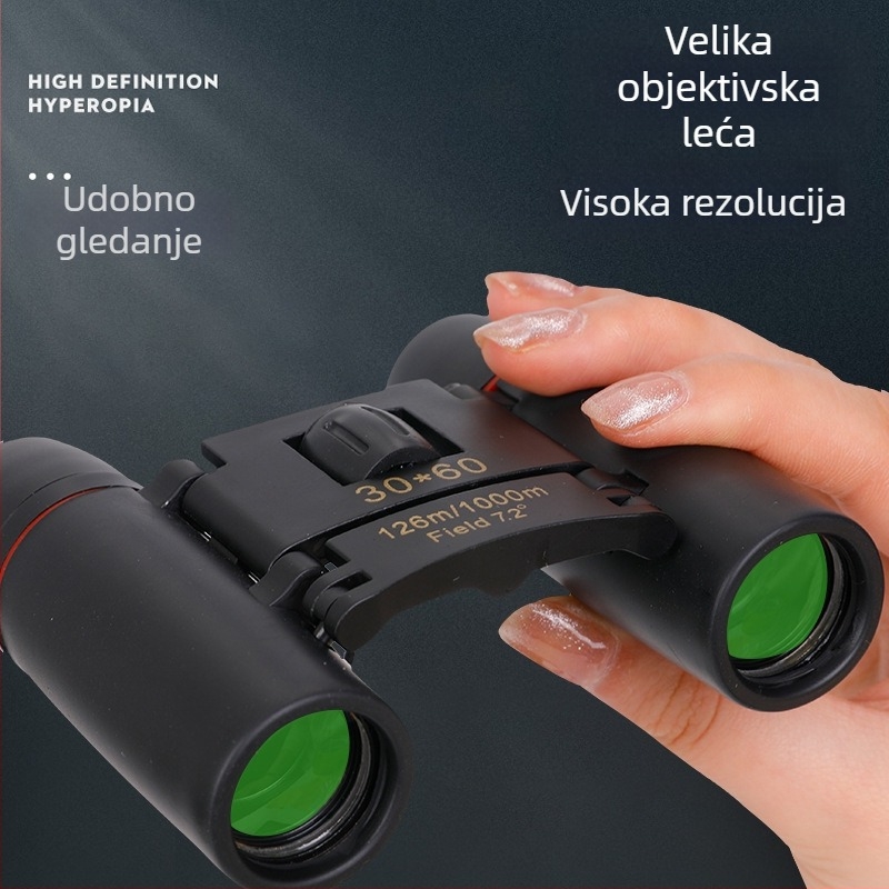 Dječji binokular XC-3060, 8x povećanje, široko vidno polje, mogućnost prilagodbe