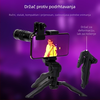 Datyson monocularni teleskop s telefonskim teleobjektivom, 10× povećanje, potpuno metalno kućište, model 5D0010A