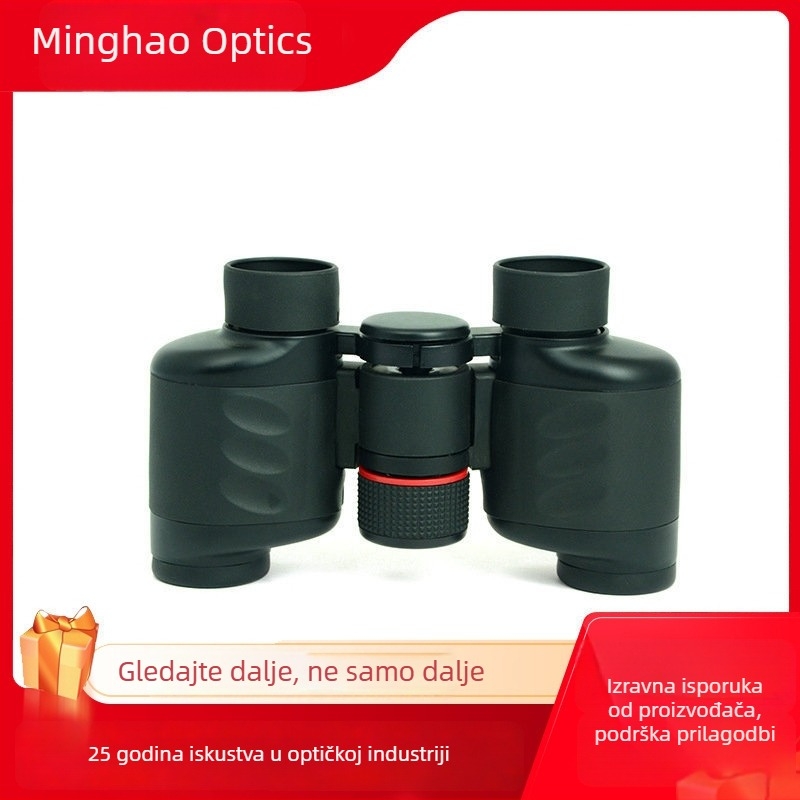 Vanjski binokular 10×24 s HD optikom i noćnim vidom, vidno polje 7°, izlazna zjenica 2,2 mm, udaljenost izlazne zjenice 1,2 mm