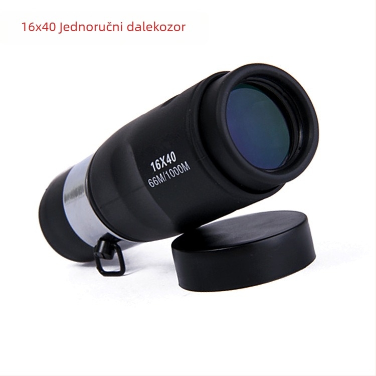 Small Soldier monokularni teleskop 16×40, lagan 110 g