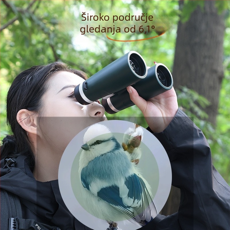 Kingopt WPH2K 8x42/10x42 binokular, HD, objektiv 42 mm, vidno polje 6.1°/5°, izlazna zjenica 4.1 mm/3.95 mm