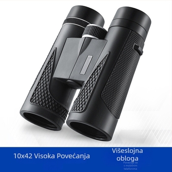 Binokulari 10x42 za promatranje prirode, HD slika, velika snaga, duga cijev dizajn