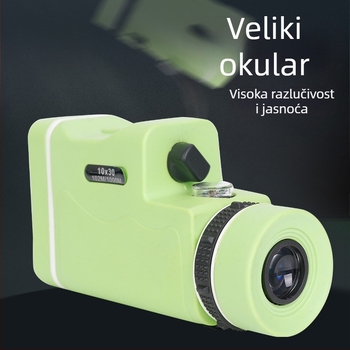 10x30 monokularni teleskop za dnevnu i noćnu upotrebu, noćni vid pri slabom osvjetljenju, lasersko osvjetljenje