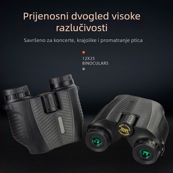 Kompaktni binokulari visoke snage s HD noćnim vidom za koncerte