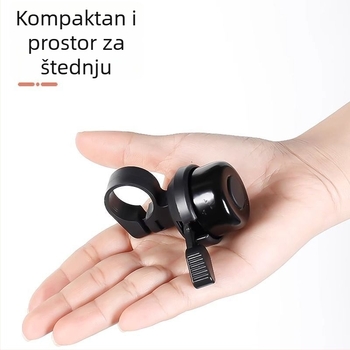 Zvonac za bicikl, nehrđajući čelik, New Arrival, Univerzalna kompatibilnost, Visok volumen zvuka