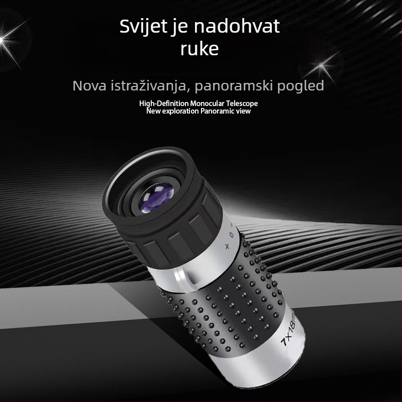 Starship monokularni teleskop za mjerenje udaljenosti u golfu i promatranje, prijenosan za vanjsku upotrebu