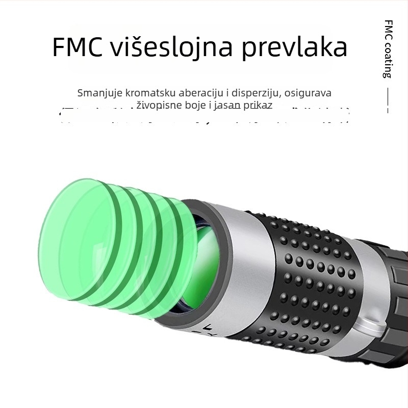 Starship monokularni teleskop za mjerenje udaljenosti u golfu i promatranje, prijenosan za vanjsku upotrebu