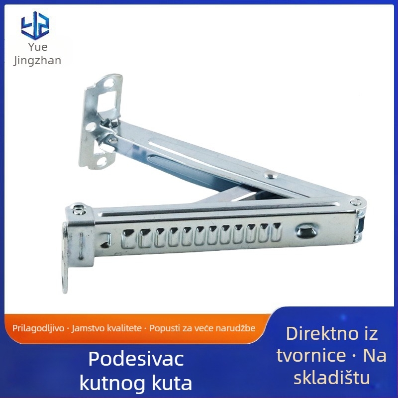 Šarka s trodimenzionalnim podešavanjem za sklopiva vrata, željezo, elektroplatirano