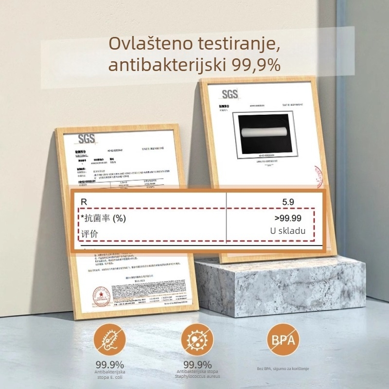 Home Story Jednokratna ploča za rezanje od papira, antibakterijska podloga za rezanje, hranjiva kvaliteta, kućna i prenosna vanjska daska za rezanje mesa