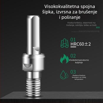 Set za pretvaranje bušilice u kutnu brusilicu s adapterom čahure, spojnom šipkom i glavom za rezanje (Warranty)