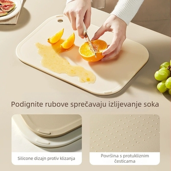 Plastična daska za rezanje, antibakterijska, za pripremu dječje hrane, kućna uporaba