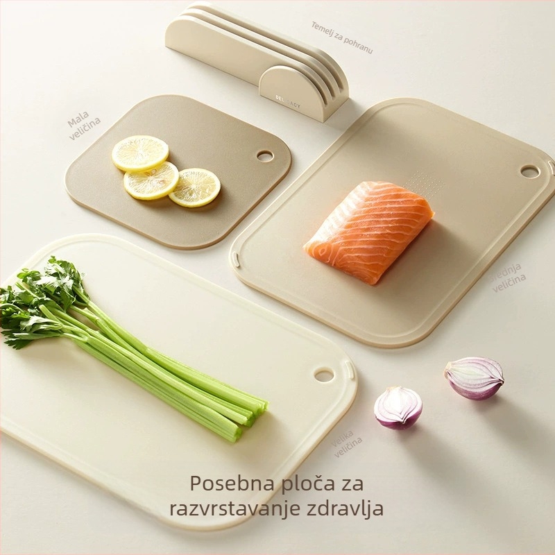 Plastična daska za rezanje, antibakterijska, za pripremu dječje hrane, kućna uporaba