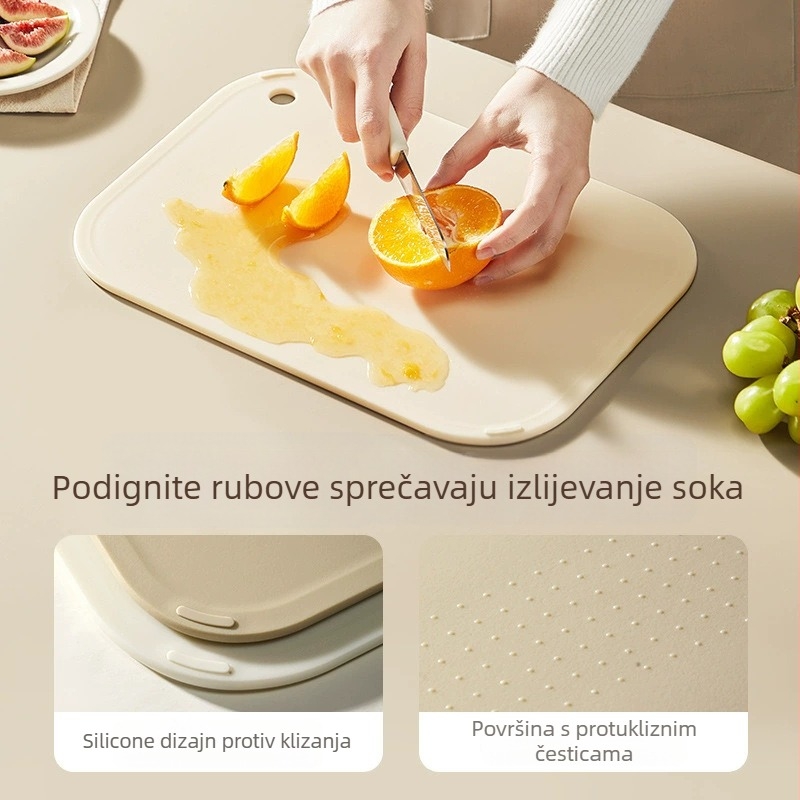 Plastična daska za rezanje, antibakterijska, za pripremu dječje hrane, kućna uporaba