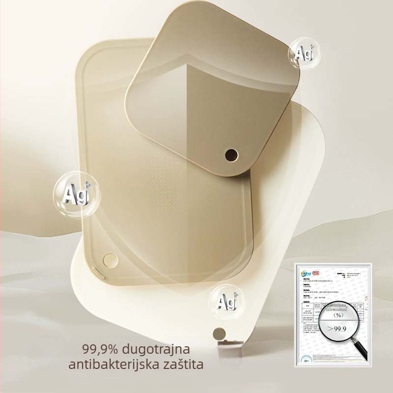 Plastična daska za rezanje, antibakterijska, za pripremu dječje hrane, kućna uporaba