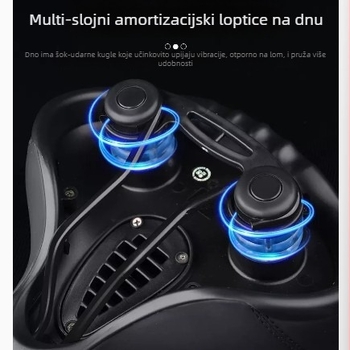 Jingxing saddle-608 sjedalo za bicikl, prednja jastučnica za sjedalo, za planinski bicikl, koža visoke elastičnosti