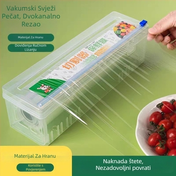 Kuhinjski rezač za prozirnu foliju i foliju s kutijom za pakiranje – marke Yijia, nije uvezen, bez logotipa