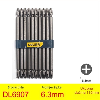 Phillips bit za pneumatski/električni odvijač s magnetskim držačem — križna glava, materijal: ljubičasto sandalovo drvo, marka: Other