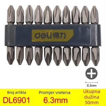 Phillips bit za pneumatski/električni odvijač s magnetskim držačem — križna glava, materijal: ljubičasto sandalovo drvo, marka: Other