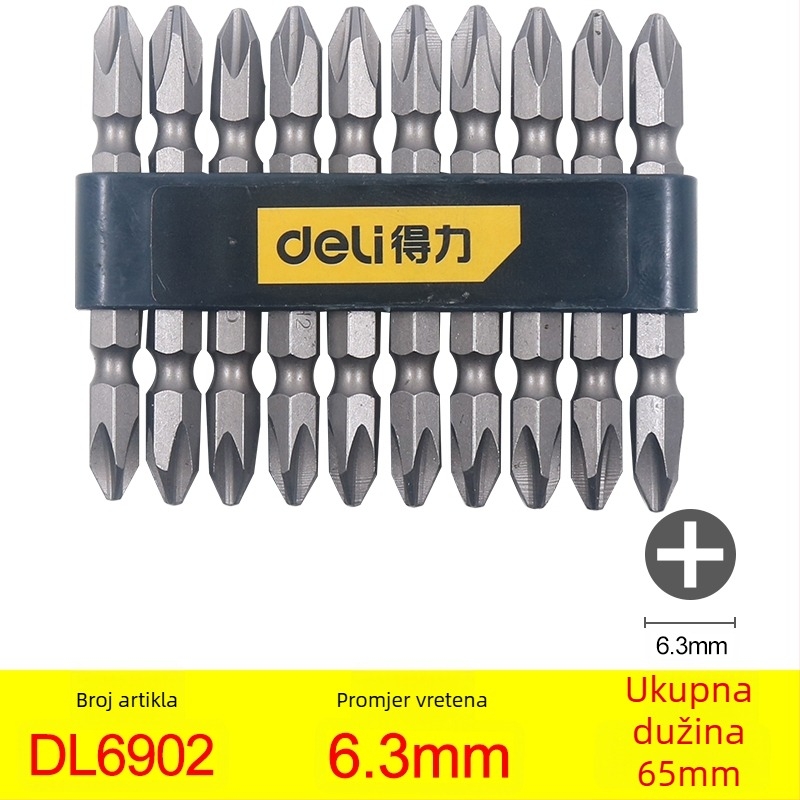 Phillips bit za pneumatski/električni odvijač s magnetskim držačem — križna glava, materijal: ljubičasto sandalovo drvo, marka: Other