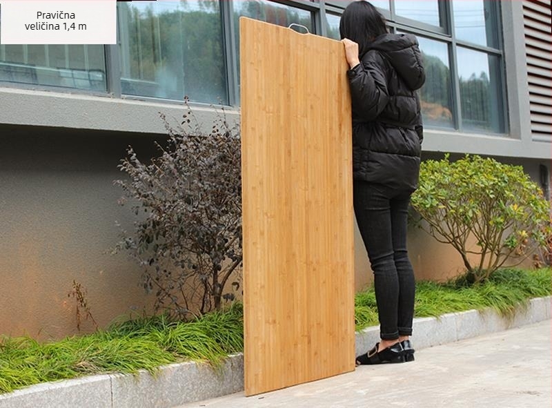 Daska od bambusa za razvaljivanje i rezanje s antibakterijskom zaštitom; višenamjenska kuhinjska daska za razvlačenje tijesta i izradu knedli, u stilu novog kineskog dizajna; nije uvezeno