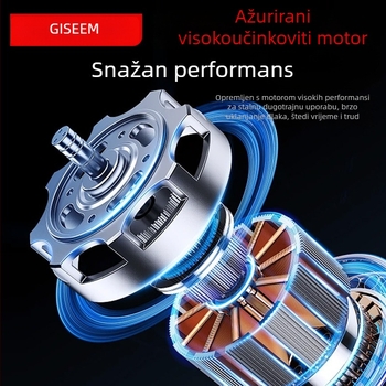 Električni ručni izvlaživač pera za kokoši, patke i guske – ABS materijal, marka 5115, moderan minimalistički dizajn