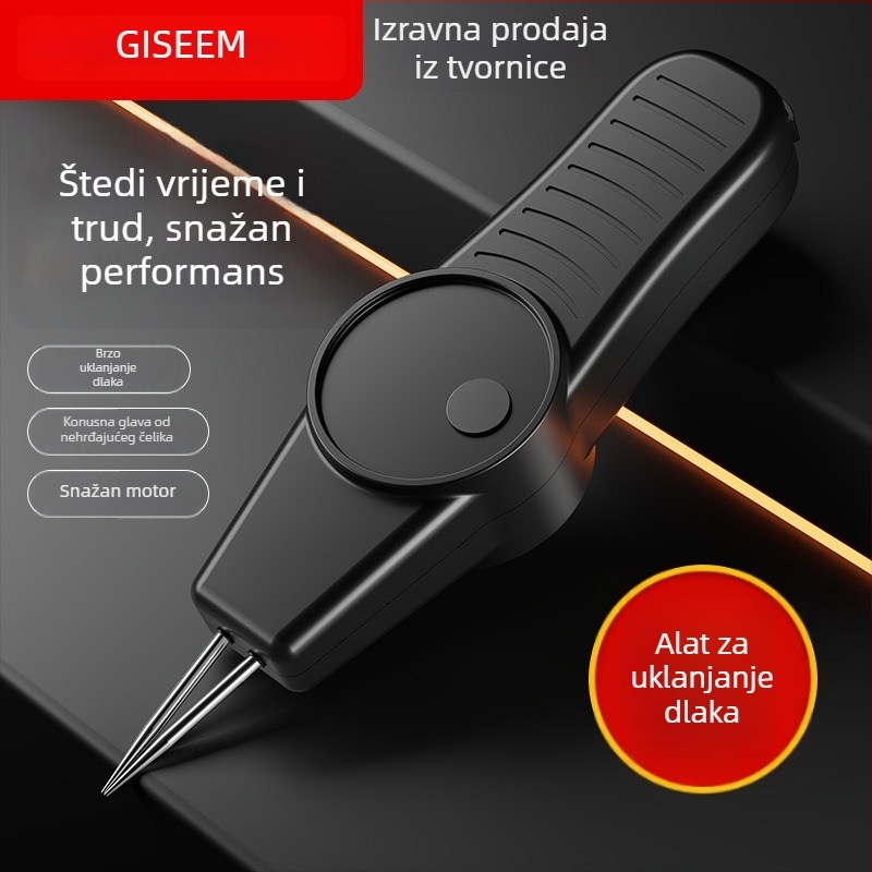 Električni ručni izvlaživač pera za kokoši, patke i guske – ABS materijal, marka 5115, moderan minimalistički dizajn