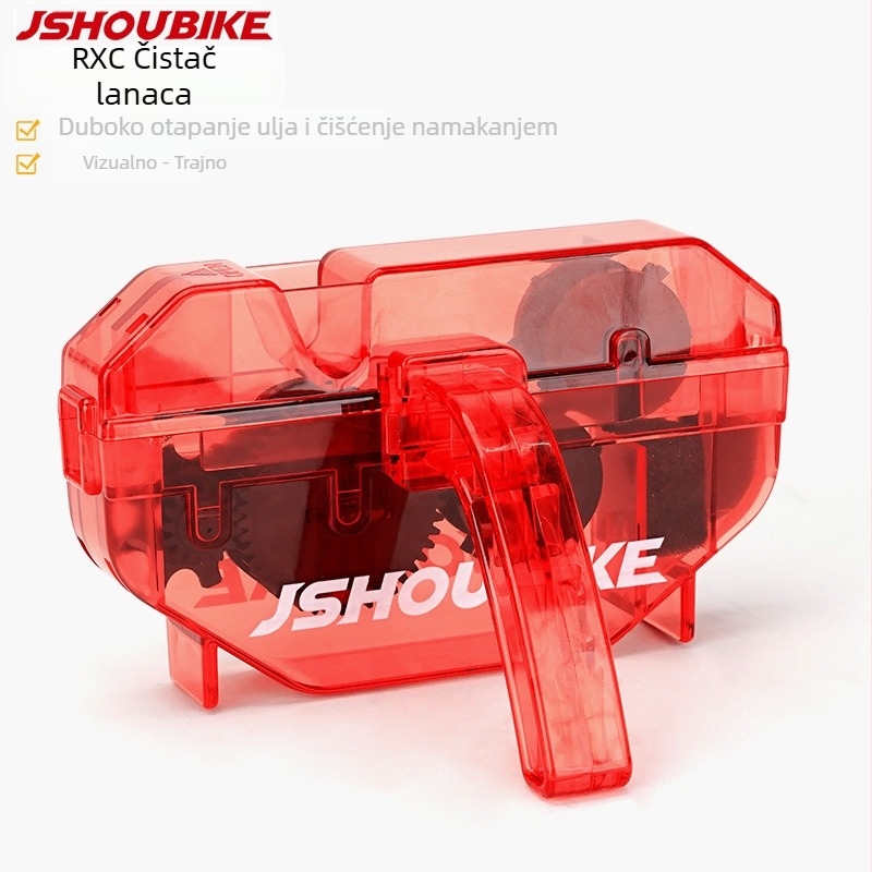 Čistač lanaca bicikla – PC materijal, alat za čišćenje lanaca za planinske i cestovne bicikle – JSHOUBIKE