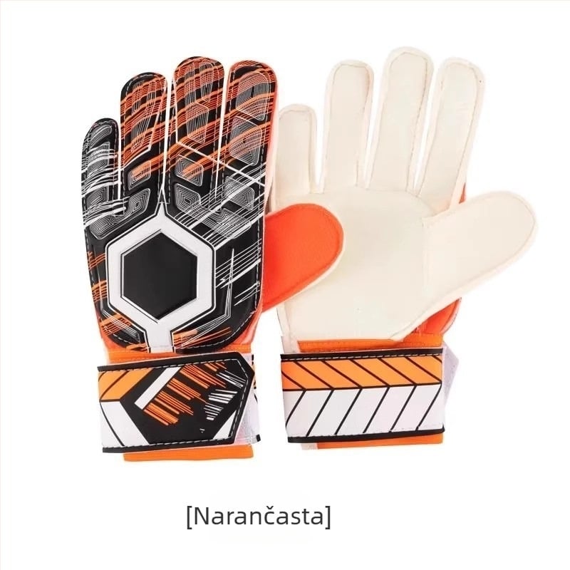 Nogometne vratarske rukavice - Unisex, gumene, zaštita prstiju, protuklizne, otporno na abraziju