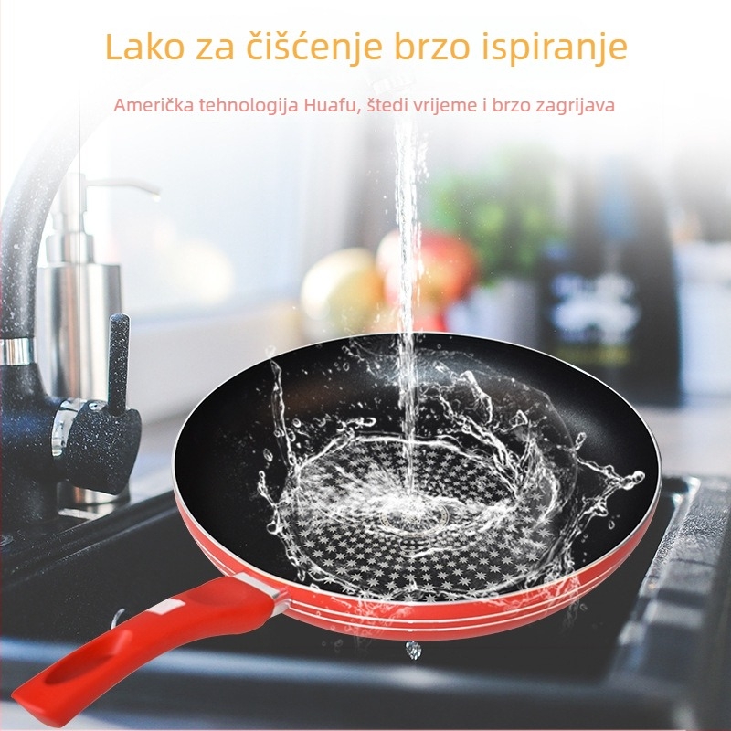 Weiyi tiganj za prženje s neprijanjajućim premazom, aluminijsko tijelo, kompatibilan s indukcijskim i plinskim pločama, model 2018