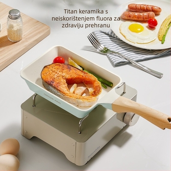 Tamagoyaki nelepljivi tiganj 18 cm od aluminijske legure