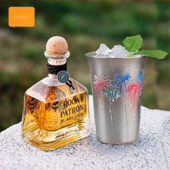 Heaven čaša za sake, nehrđajući čelik, 101–200 ml, japanski stil, težina 120 g