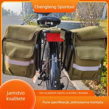 Torba za stražnji nosač bicikla, platnene, model: cycling equipment pannier, kapacitet: Drugo