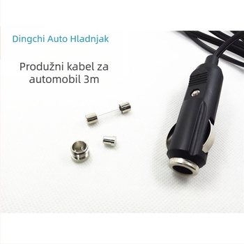 Kabl napajanja za vozilo tvrtke Mousse (MUSIBAO) za sve 12V DC modele, 12V ulaz, minimalna temperatura hlađenja 0°C