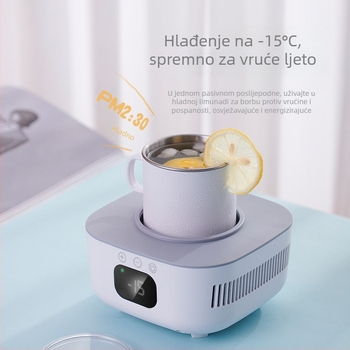 Hlađenje šalice s podlogom za čašu, mehanički rad, 220 V AC, 50 W, 50 Hz, model HD-08L