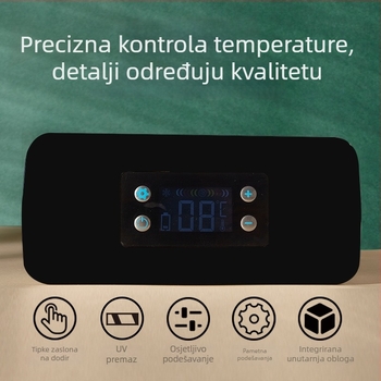 Kutija za hlađenje inzulina za skladištenje pri niskim temperaturama, kompaktni automobilni hladnjak s ugrađenom baterijom, kapacitet do 5 L