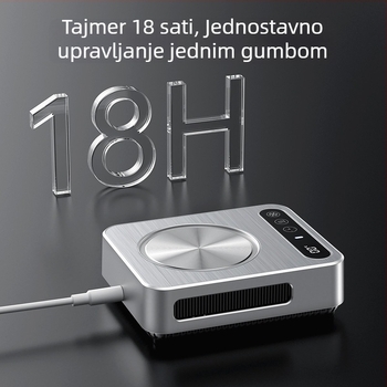 M8 rashladna podloga za čašu s grijanjem — USB napajanje, hlađenje i zagrijavanje, održavanje temperature