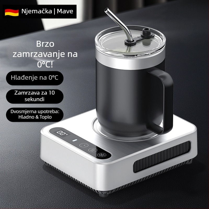 M8 rashladna podloga za čašu s grijanjem — USB napajanje, hlađenje i zagrijavanje, održavanje temperature