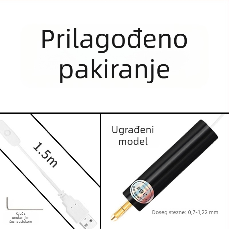 Craftsman ručni električni brus za nefrit i drvorez, glatka regulacija brzine, 3.7V-5V, kabel 1 m, napajanje iz mreže, višenamjenski alat