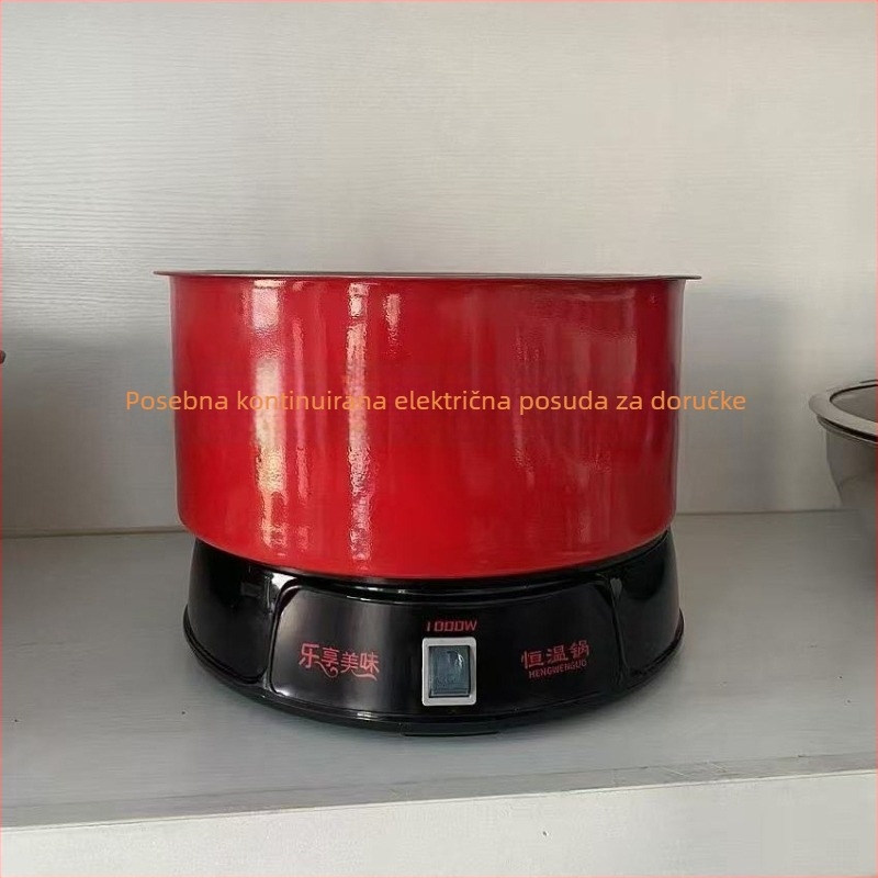 Višenamjenski električni lonac s parom i prženjem; 801–1000 W, kapacitet ≥6 L, unutarnja posuda od nehrđajućeg čelika, zaštita od suhog grijanja