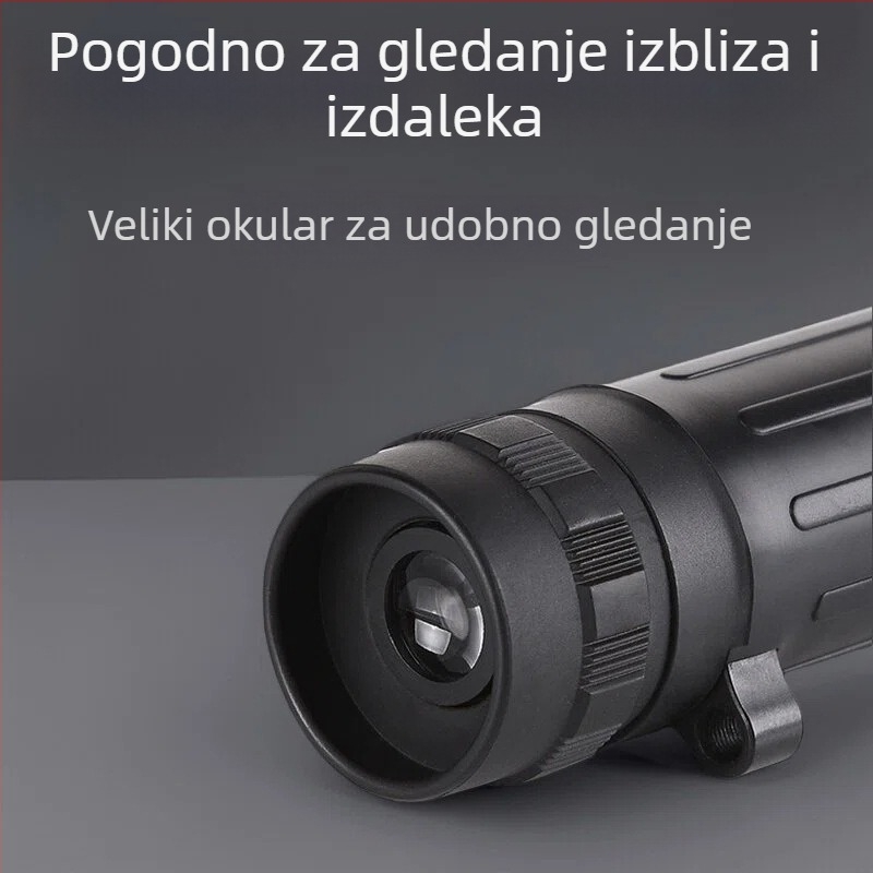 Monokolarni teleskop, 10x povećanje, vidno polje 7,8°, Model: 10X25 Monocular Laobaigan