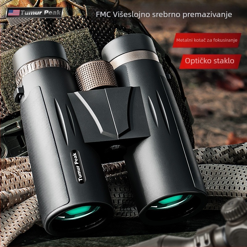 TM11 binokular 10x42 HD za promatranje ptica na otvorenom u uvjetima slabog osvjetljenja, fotografiranje mobitelom