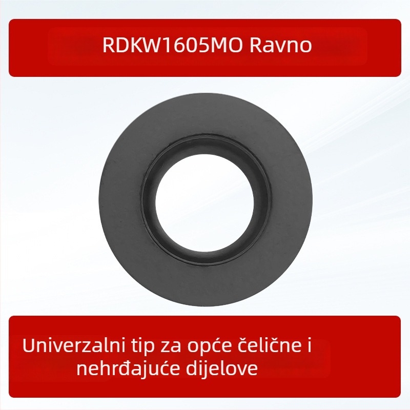 CNC kruzna freza iz Dykay s umetcima RCMT1606, RDMT1605, RCMT2006