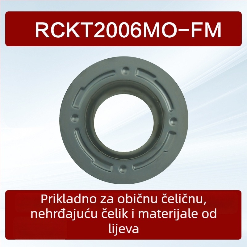 CNC kruzna freza iz Dykay s umetcima RCMT1606, RDMT1605, RCMT2006